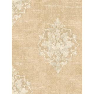Seabrook Designs CL61312 Claybourne Acrylic Coated  Wallpaper